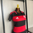 Camiseta Flamengo I 26/27 Hincha Adidas Femenina Rojo+Negro