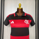 Camiseta Flamengo I 26/27 Hincha Adidas Femenina Rojo+Negro