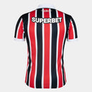 Camisa São Paulo II 2026/27 Jogador New Balance Masculina - Vermelho+Branco