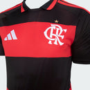 Camisa Flamengo I 2026/27 Torcedor Adidas Masculina - Vermelho+Preto