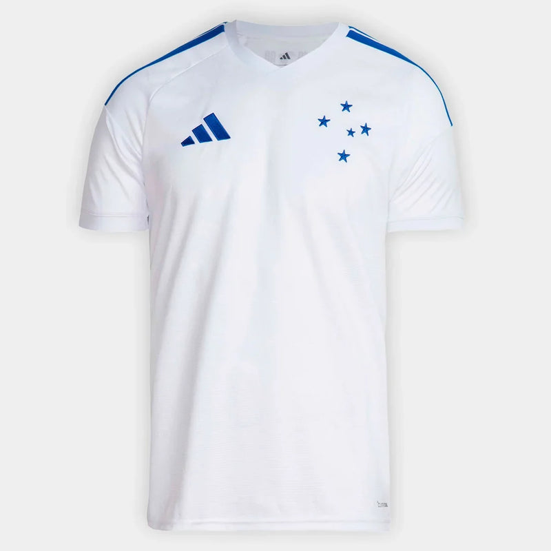 Camisa Cruzeiro II 2026/27 Torcedor Adidas Masculina - Branco+Azul