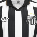 Camisa Santos II 2026/27 Torcedor Umbro Masculina - Branco+Preto
