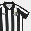 Camisa Santos II 2026/27 Torcedor Umbro Masculina - Branco+Preto