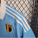 Camisa Bélgica Away 24/25 s/n° Torcedor Adidas Masculino - Azul celeste