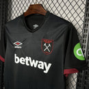 Camisa do  West Ham Third 24/25  - Preta