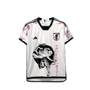 Camisa Japão Anime Attack on titan Levi 24/25 - Torcedor Masculina - Branco com detalhes em Preto