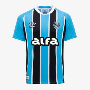 Camisa Grêmio 2025 Titular com Patrocínio – Torcedor Masculina (Umbro)