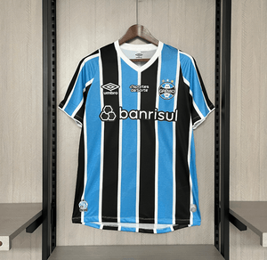 Camisa Grêmio 2024/25 I Torcedor Masculina com Patrocinadores (Umbro)
