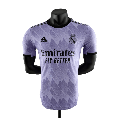 Camisa Real Madrid II 22/23 - Roxa - Adidas - Masculino Jogador