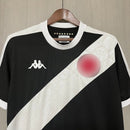 Camisa Vasco I 24/25 Kappa Masculina - Preto+Branco