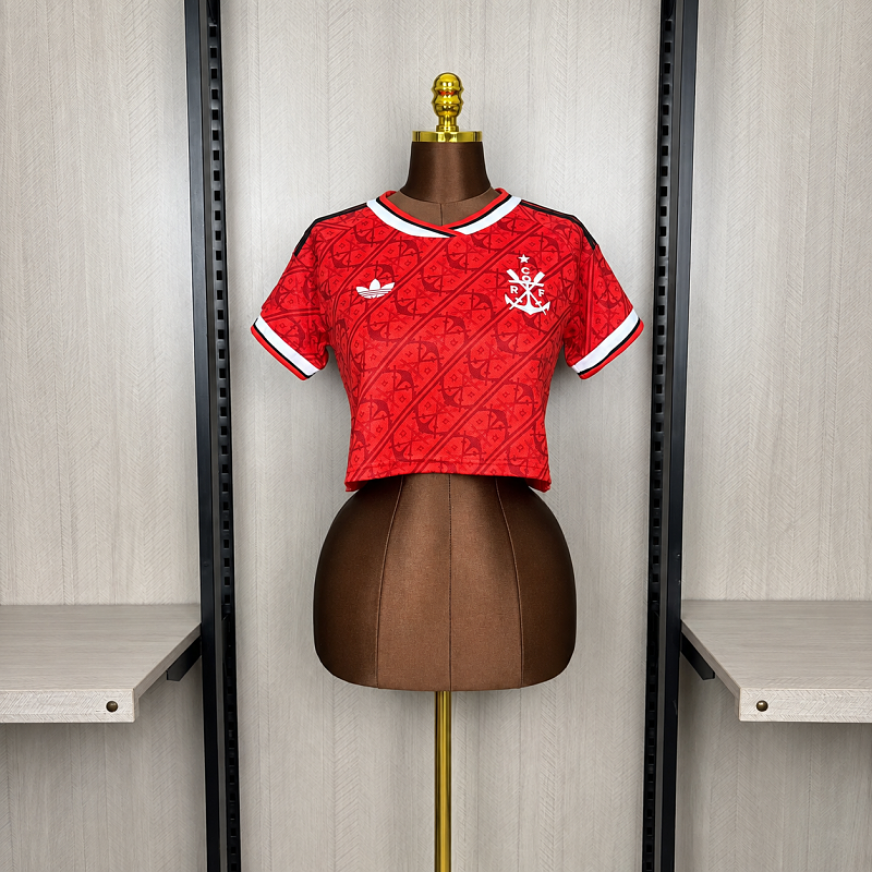 Flamengo Third Cropped Feminina 26/27