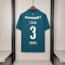 Camisa Fluminense Third (Puma) — costas com T. SILVA 3 e patrocinadores