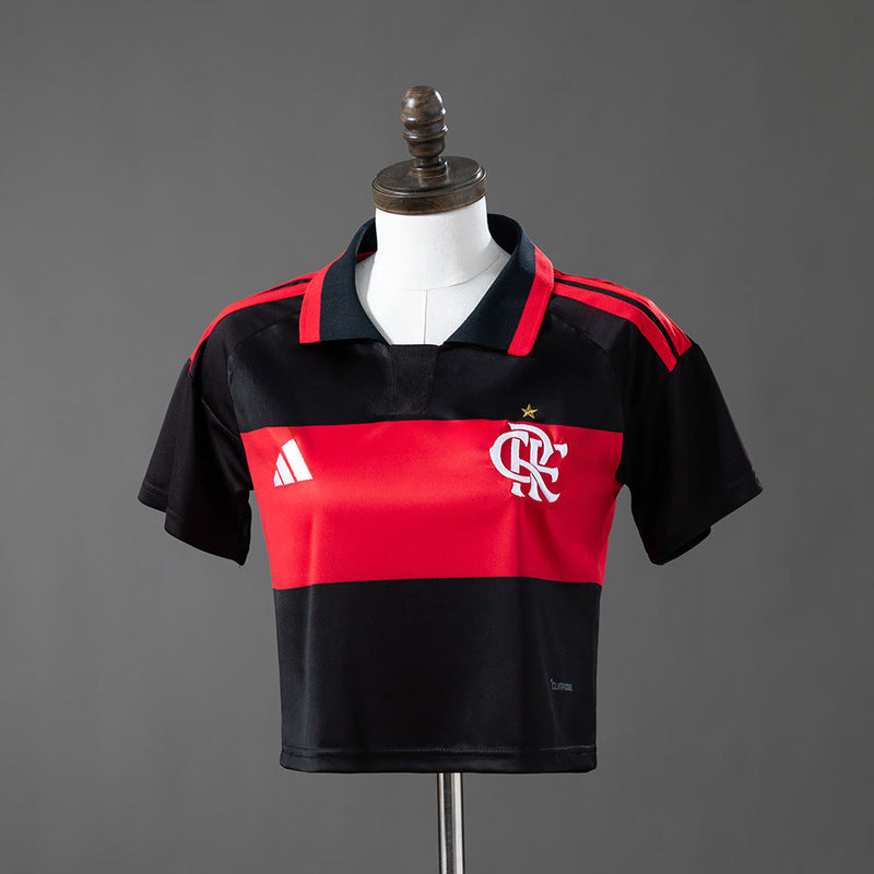 Camisa Flamengo Home Cropped 26/27 Feminina
