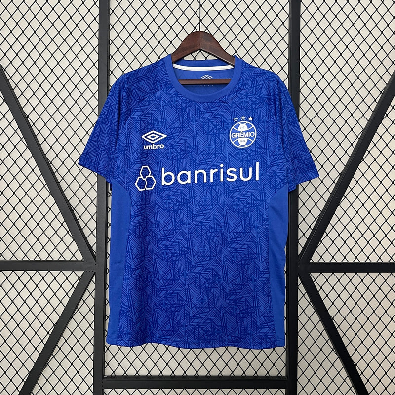 Camisa Grêmio Goleiro Azul 2024/25 Torcedor Masculina