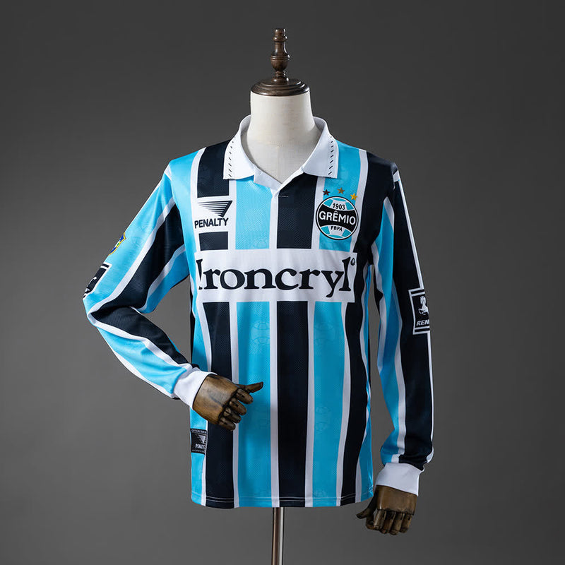 Camisa Grêmio I 1997/98 Manga Longa Masculina