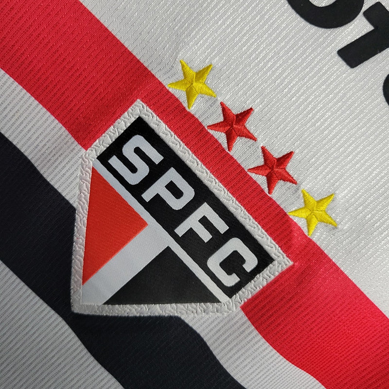 Camisa São Paulo Home Retro 2000 Torcedor Masculina