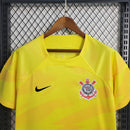 Camisa Corinthians Goalkeeper Yellow 23/24 Torcedor Masculina