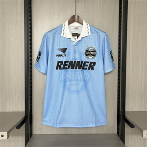 Camisa Grêmio Retro 1995/1996 Celeste com Patrocínio – Masculina (Penalty)