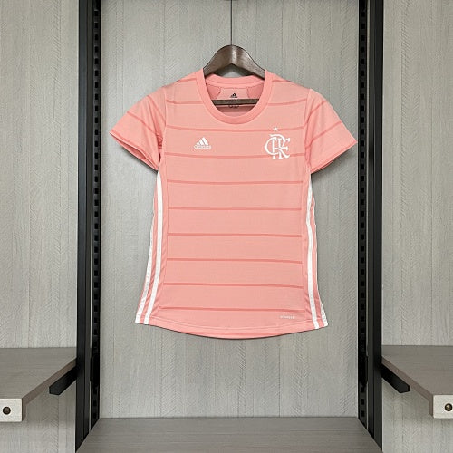 Camisa Oficial Flamengo Outubro Rosa 21/22 Torcedor (Feminina) – Adidas